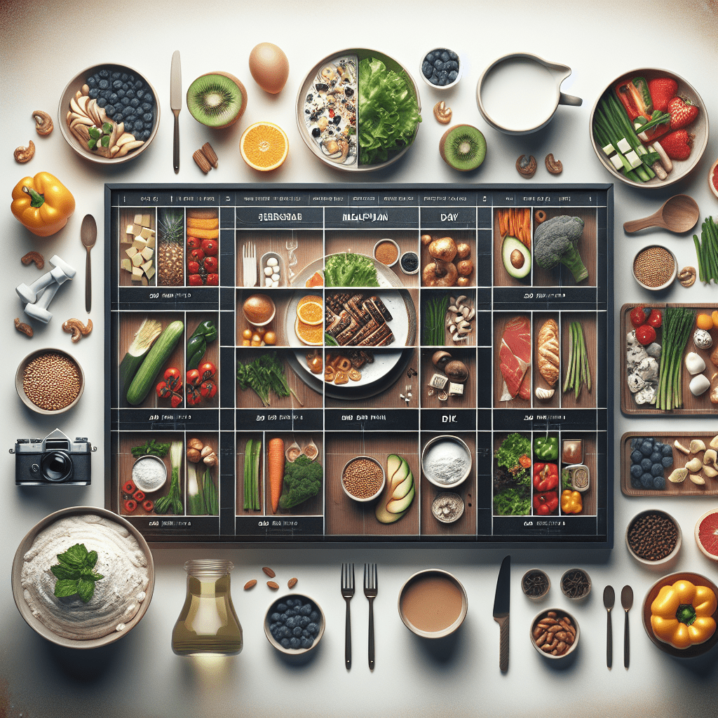 30-Day Digital Meal Plans for Muscle Gain & Weight Loss