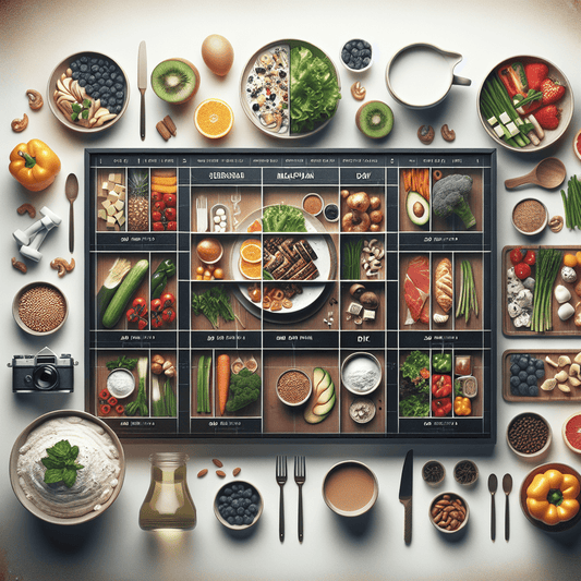 30-Day Digital Meal Plans for Muscle Gain & Weight Loss